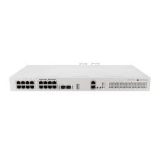 Mikrotik CRS418-8P-8G-2S+RM 16-Port Gigabit PoE+ Cloud Router Switch