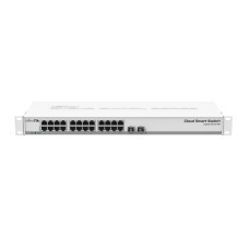 Mikrotik CSS326-24G-2S+RM 24-Port Gigabit Smart Switch with Dual 10G SFP+