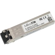 Mikrotik S-85DLC05D 1.25G SFP Transceiver Module (Multi-Mode, 850nm, 550m, Dual LC, DDM)